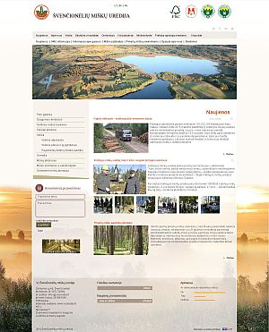 interneto tinklapio kurimas svencioneliai